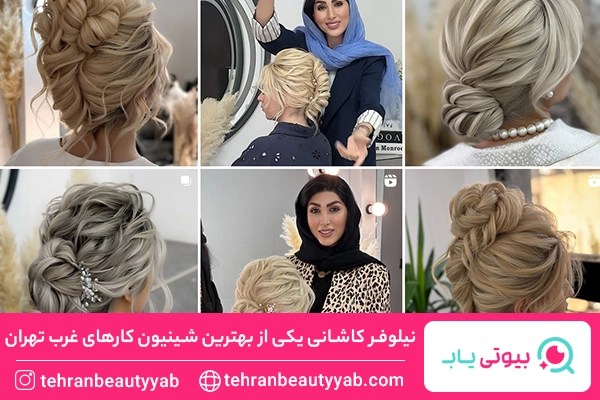 بهترین شنیون کار در غرب تهران