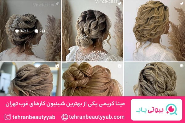 بهترین شنیون کار در غرب تهران