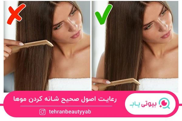 احیای موی آسیب دیده در منزل