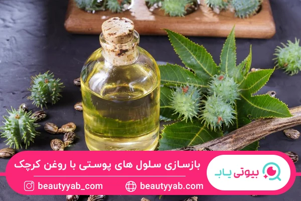 بازسازی سلول های پوستی با روغن کرچک